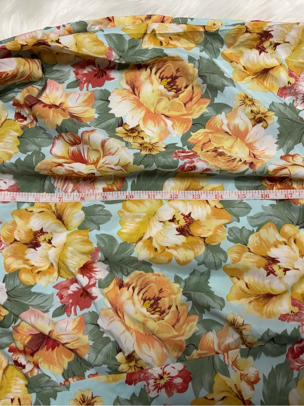 Floral Yellow & Mint Maxi Dress - Picture 3 of 5